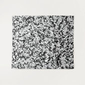 Tenture Motif de camouflage gris blanc arctique noir (Devant (Horizontal))