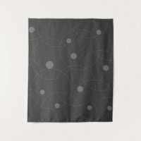 Motif de cercles moderne, simple, ludique et amusa