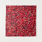 Tenture Motif de cerise douce (Devant (Horizontal))