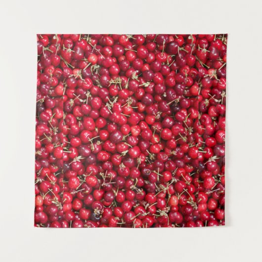 Tenture Motif de cerise douce (Devant)