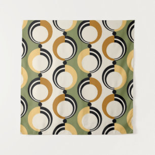 Tenture Motif de chaîne abstrait sans couture. Design vint