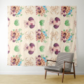 Tenture Motif de chien adorable (En situation (horizontale))