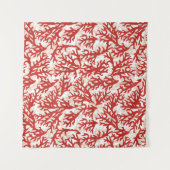 Tenture Motif de corail rouge (Devant)