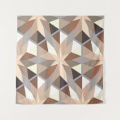 Tenture Motif de couleurs naturelles géométriques (Devant (Horizontal))