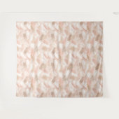 Tenture Motif de coup de pinceau abstrait (Devant (Horizontal))