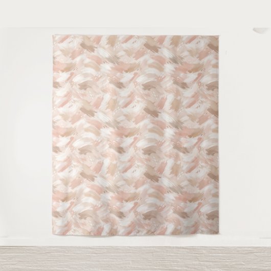 Tenture Motif de coup de pinceau abstrait (Devant)