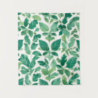 Motif de feuillage vert luxuriant