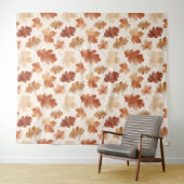 Tenture Motif de feuille d'automne confortable (En situation (horizontale))