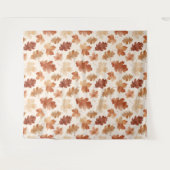 Tenture Motif de feuille d'automne confortable (Devant (Horizontal))