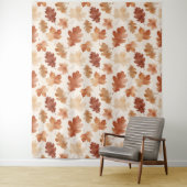 Tenture Motif de feuille d'automne confortable (En situation)