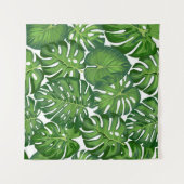 Tenture Motif de feuilles (Devant (Horizontal))