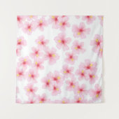 Tenture Motif de fleurs (Devant (Horizontal))