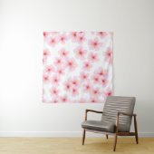 Tenture Motif de fleurs (En situation (horizontale))