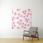 Tenture Motif de fleurs (En situation)