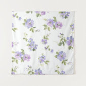 Tenture Motif de fleurs (Devant (Horizontal))