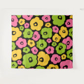 Tenture Motif de fleurs sauvages (Devant (Horizontal))
