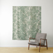 Tenture Motif de fleurs, William Morris (En situation)