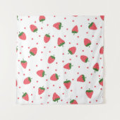 Tenture Motif de fraises (Devant (Horizontal))