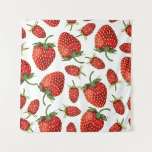 Tenture Motif de fraises