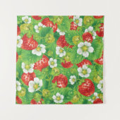 Tenture Motif de fraises (Devant (Horizontal))