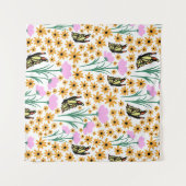 Tenture Motif de jardin d'automne (Devant (Horizontal))