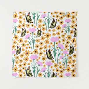 Tenture Motif de jardin d'automne