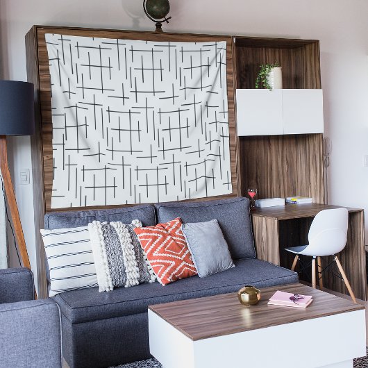 Tenture Motif de ligne