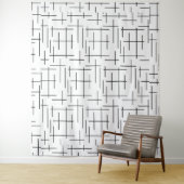 Tenture Motif de ligne (En situation)