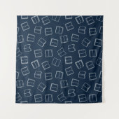 Tenture Motif de livre (Devant (Horizontal))