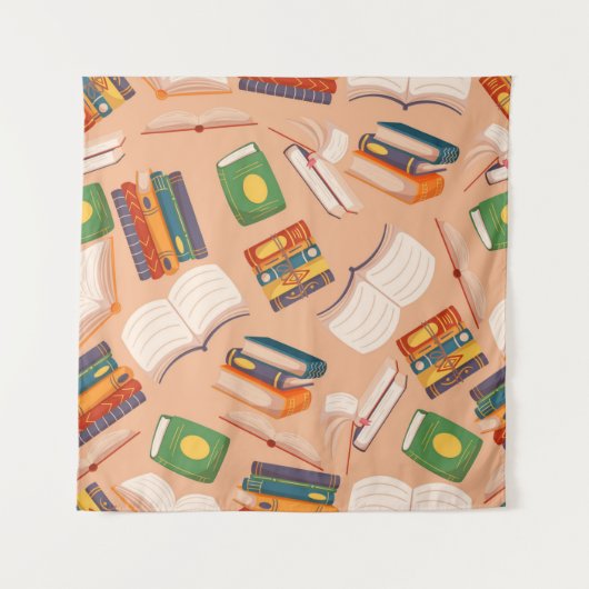 Tenture Motif de livre (Devant)