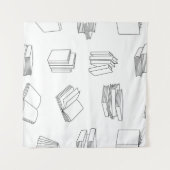 Tenture Motif de livre (Devant (Horizontal))