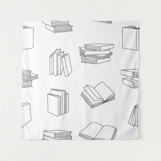 Tenture Motif de livre (Devant)
