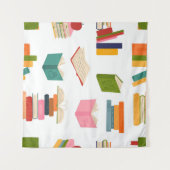 Tenture Motif de livre (Devant (Horizontal))