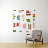 Tenture Motif de livre (En situation (horizontale))