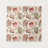 Tenture Motif de livre (Devant (Horizontal))