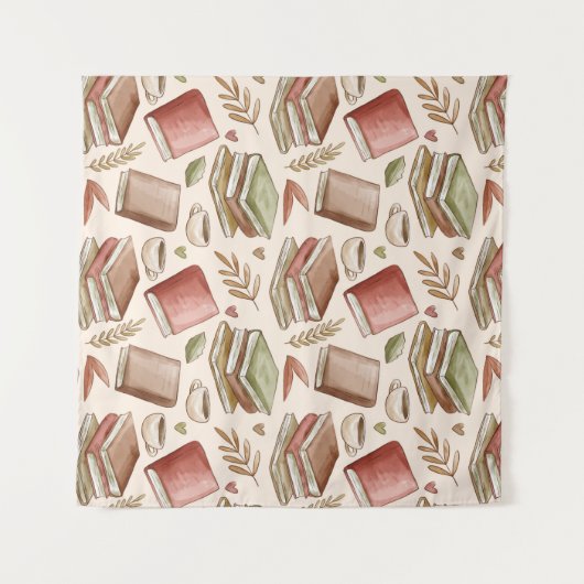 Tenture Motif de livre (Devant (Horizontal))