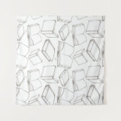 Tenture Motif de livre (Devant (Horizontal))