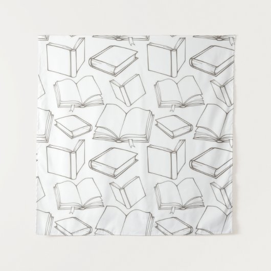 Tenture Motif de livre (Devant)