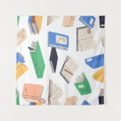 Tenture Motif de livre (Devant (Horizontal))