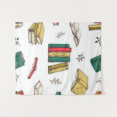 Tenture Motif de livre (Devant (Horizontal))