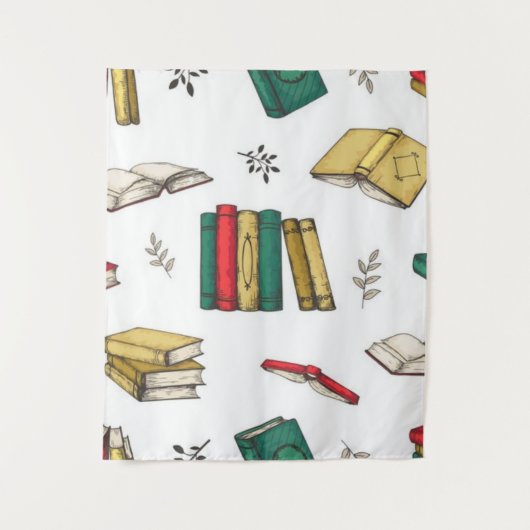 Tenture Motif de livre (Devant)