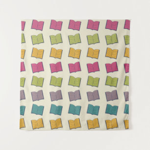 Tenture Motif de livre