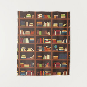 Tenture Motif de livre