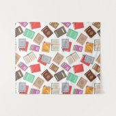 Tenture Motif de livre (Devant (Horizontal))