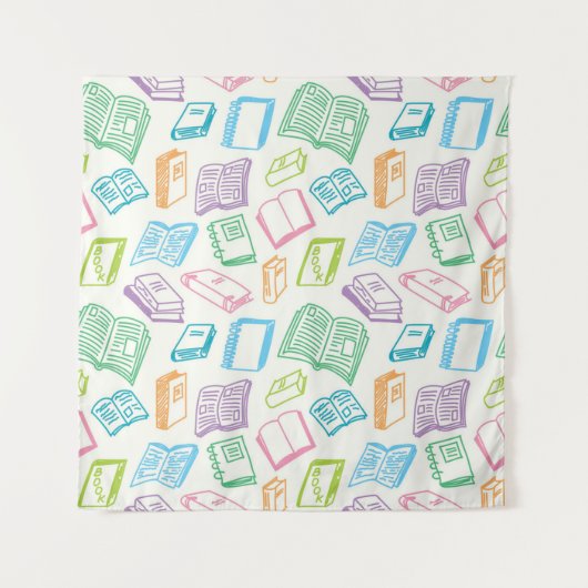 Tenture Motif de livre (Devant)