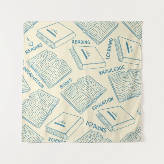 Tenture Motif de livre (Devant)