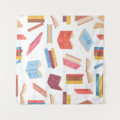 Tenture Motif de livre (Devant (Horizontal))