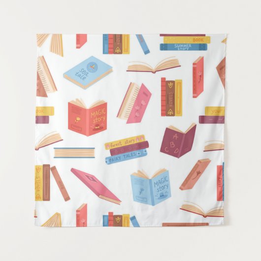 Tenture Motif de livre (Devant)