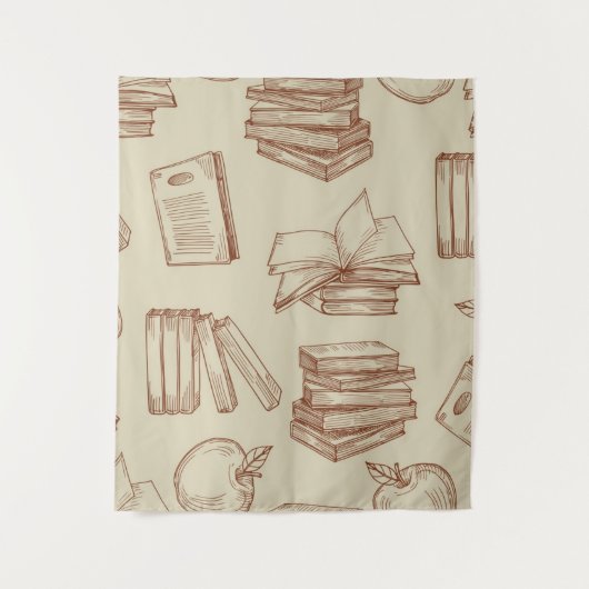 Tenture Motif de livre (Devant)