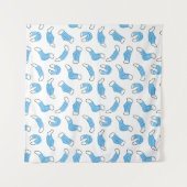 Tenture motif de masque Médicale (Devant (Horizontal))